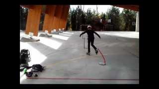 Entrenamiento con patines para esqui alpinio [upl. by Nikki]