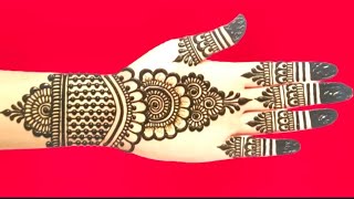 Simple mehndi designmehndi designmehandi design mehendi dijain cone design mehndi ka design [upl. by Suckow]