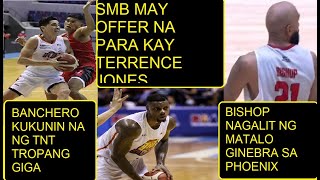 TERRENCE JONES NEW SMB IMPORT  BISHOP NAGALIT NG MATALO GINEBRA BANCHERO TO TNT [upl. by Novy76]