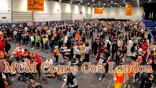 MCM Comic Con London Aerial Footage [upl. by Llemij]