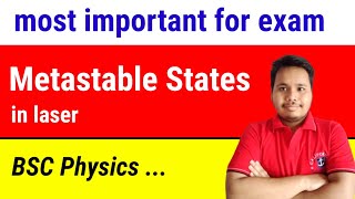 metastable state in laser  metastable state [upl. by Laney]