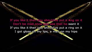 Beyonce  Single Ladies Karaoke [upl. by Winikka]