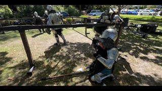 Buhurt  Armored Combat  Outdoor Sparring amp Training 3 [upl. by Aled]