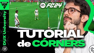 MARCA TODOS LOS CORNERS en EA FC 24  TUTORIAL DE CORNERS con PABLO ALBARRACÍN [upl. by Eekram512]