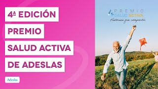 INSCRÍBETE  Premio Salud Activa de Adeslas  4ª edición [upl. by Yrollam]