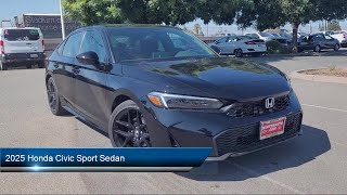 2025 Honda Civic Sport Sedan Pittsburg Concord Walnut Creek Vallejo Fairfield [upl. by Alat570]