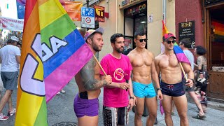 El Barrio CHUECA Madrid España Y Sus Calles Madrid Orgullo 2024 Madrid GAY Pride 2024 [upl. by Accem530]