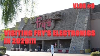 Visiting Frys Electronics In 2020 And Eating Sushi VLOG 9 [upl. by Materse871]