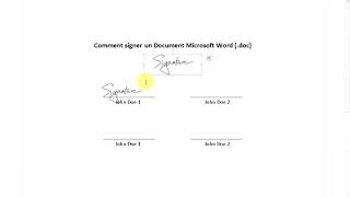 How to Create Digital Signature in Word [upl. by Pyszka]