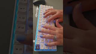 ASMR Typing asmrshorts [upl. by Jojo664]