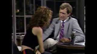 Sandra Bernhard on quotDavid Letterman Showquot 1985 [upl. by Siramed]