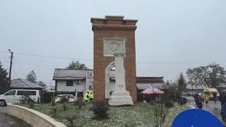 Monumentul „Poarta Brâncovenilor” a fost inaugurat la Potlogi Un omagiu adus Istoriei [upl. by Teemus550]