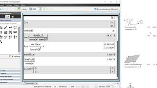 Vektorer i Nspire analytisk [upl. by Dedra975]