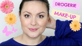 DROGERIE MAKEUP TUTORIAL  FULL FACE Frisch einfach amp natürlich [upl. by Eidlog]