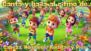 quotCabeza Hombros Rodillas y Pies  Movimiento y Baile para Niños  Animación 3D Divertidaquot [upl. by Enaxor641]