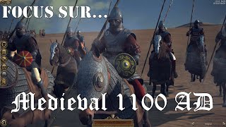 Focus sur un mod  Medieval 1100 AD Rome 2 Total War [upl. by Dde481]