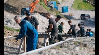 Bautagebuch Galtbergbahn Teil 4 Seilspleiß [upl. by Corsiglia]