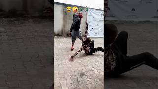 😂😂🤪🏃 viralcomedy football skit video short [upl. by Atnohs]