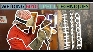 Welding 6010 Uphill Techniques  Stick Welding Tips and Tricks for Beginners [upl. by Gonzales]