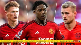 Could Man Utd start the Premier League season with a makeshift striker [upl. by Efren]