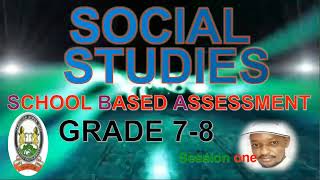 SOCIAL STUDIES REVISION GRADE 7 AND 8 [upl. by Pollyanna]