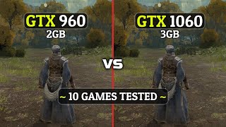 GTX 1060 vs GTX 960  How Big Is The Difference [upl. by Asfah]