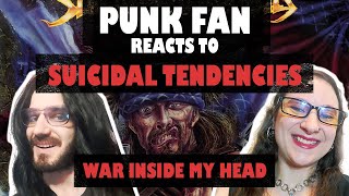 CONVERTING Punk Fan to Suicidal Tendencies Fan  War Inside My Head REACTION [upl. by Ainecey]