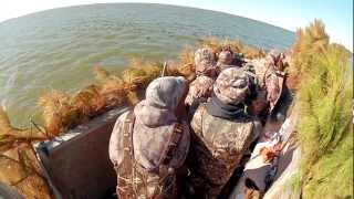 Outer Banks Duck Hunt  Parkers Waterfowl [upl. by Dnomal]