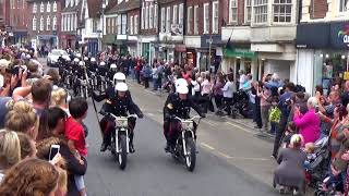 The Royal Signals White Helmets – Final Public Display [upl. by Yendahc]