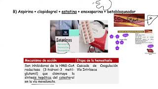 ACC Anticoagulantes Antiagregante y Estatinas [upl. by Taggart]