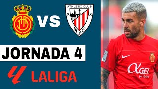 Mallorca vs Athletic Bilbao en vivo La Liga 202324 Jornada 4 [upl. by Lehctim]