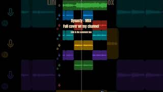 Dynasty  MIIA cover by AnchaL youtubeshorts dynasty [upl. by Veljkov]