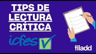 Tips de Lectura Crítica para el ICFES Prueba Saber 11°  Filadd [upl. by Isla]