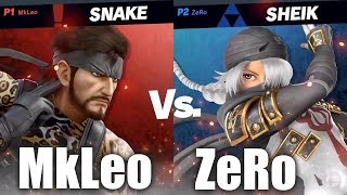 ZeRo VS MkLeo  Winners Final  Super Smash Bros Ultimate Invitational E3 2018 [upl. by Kenweigh]