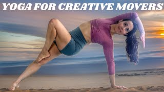 CREATIVE MOVERS YOGA 🩵 Part 1 [upl. by Anaderol]