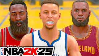 I Played The Steph Era in NBA 2K25 [upl. by Evanthe]