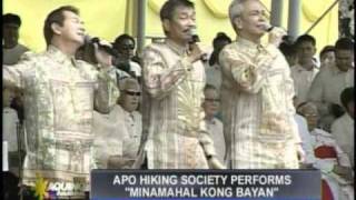 APO reunites for Noynoy inaugural [upl. by Kelam]