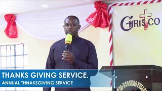 CHRISCO RUAI  THANKSGIVNG SERVICE [upl. by Arlyn]