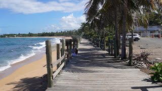 Piñones Beachfront Walk Puerto Rico 🇵🇷 [upl. by Saenihp652]