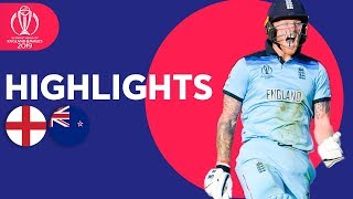 England Win CWC After Super Over  England vs New Zealand  Highlights  ICC Cricket World Cup 2019 [upl. by Ylliw596]