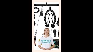 Transform Your Workout with RENRANRINGs Versatile Fitness Lift Pulley System [upl. by Raff]