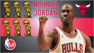 Michael Jordans legendary NBA Finals performances with the Bulls  NBA Highlights on ESPN [upl. by Markowitz]