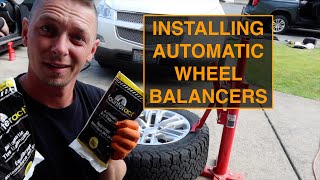 Installing Automatic Wheel Balancers [upl. by Heisser]