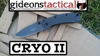 Kershaw Cryo II Knife Review High Quality on the Cheap [upl. by Bakerman]