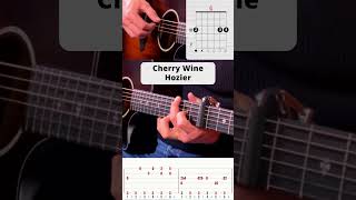 Cherry Wine  Hozier shorts guitar tutorial stonesour throughglass song gitarre [upl. by Puto711]