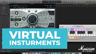 Virtual Instruments in Logic Pro X Tutorial [upl. by Sivek]