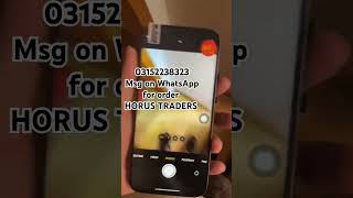 IPHONE 16 PRO MAX MASTER COPY TURKISH MADE 📱 HORUS TRADERS [upl. by Enilada]