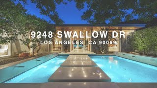 9248 Swallow Drive Los Angeles CA 90069 [upl. by Nessnaj]