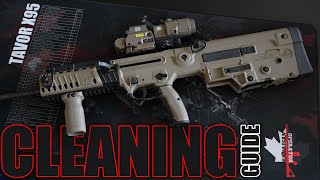 IWI Tavor X95 Cleaning Guide  556 NATO [upl. by Arahd597]