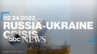 RussiaUkraine Crisis February 24 2022 [upl. by Niliram]